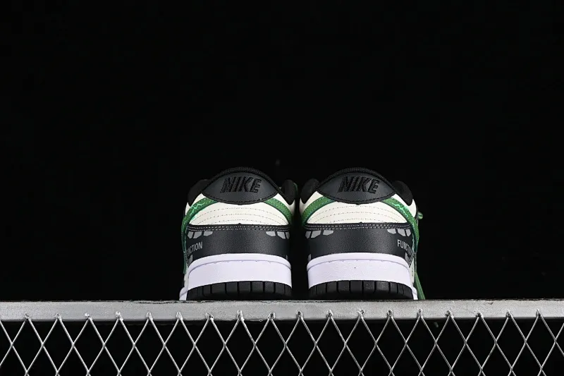 All Categories Nk SB Dunk Series Nk SB Dunk Low Low-top sneakers Nk Dunk Low FZBB Functional theme machine Gray beige green SB strap low-top casual sneakers DD1391-100